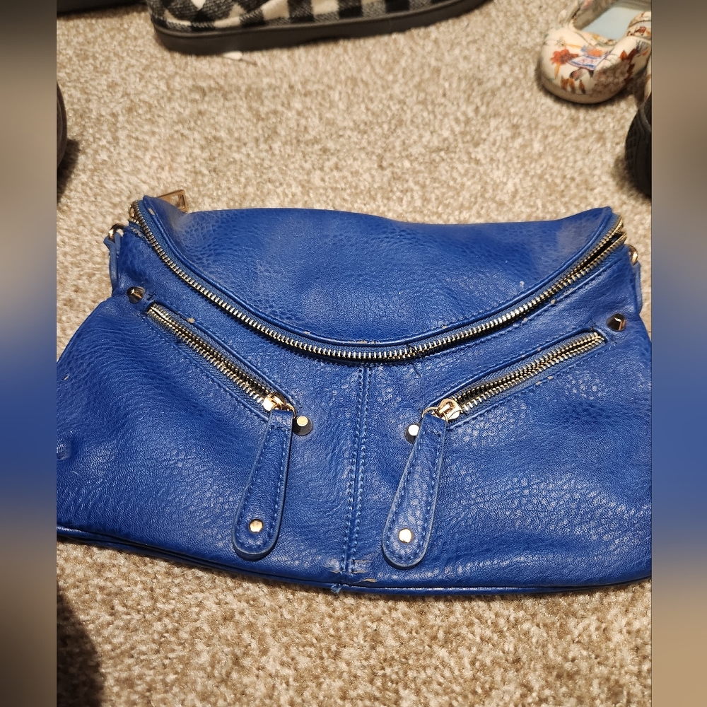 Street Level Blue Clutch
